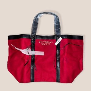 Victoria’s Secret VS red weekender bag large tote